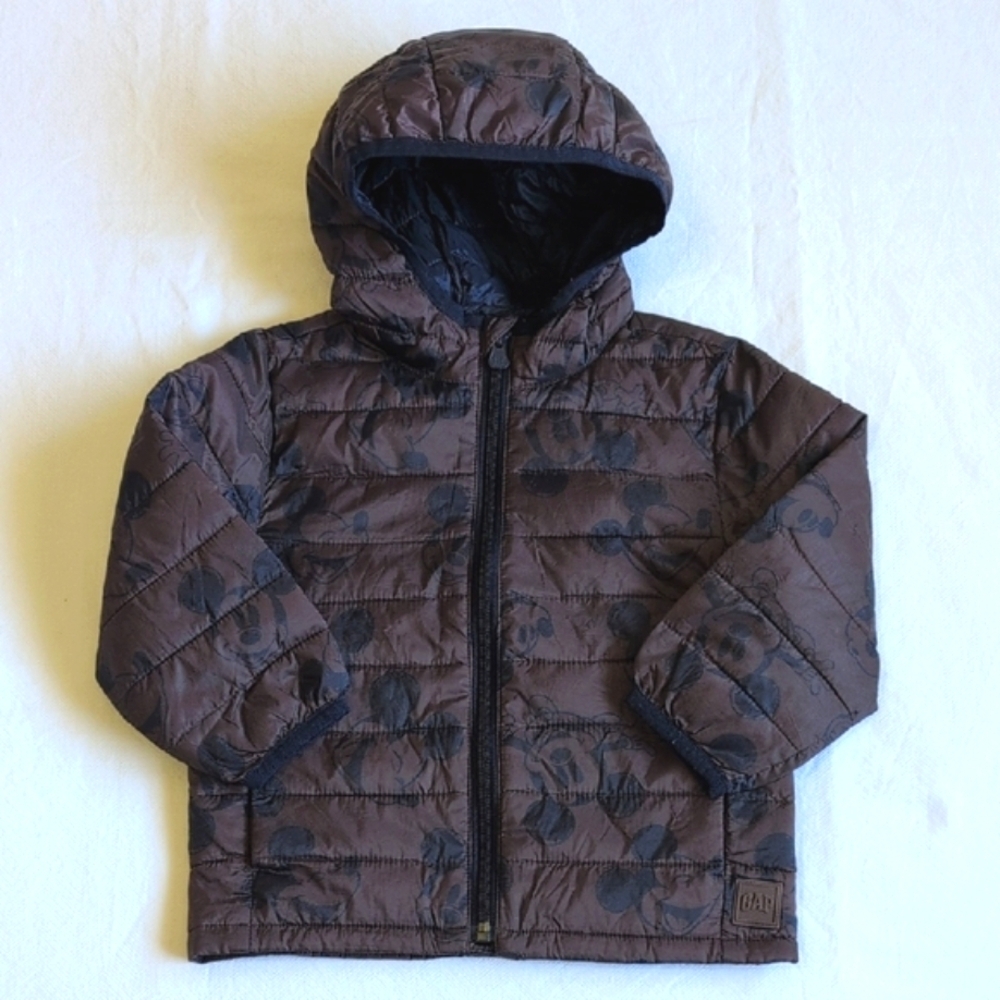 babyGap x disney mickey mouse lightweight primaloft puffer jacket 2T toddler boy